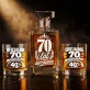 Zestaw Do Whisky Na 70 Urodziny Prezent Dla Mężczyzny: 70 Lat Dojrzewania Zestaw Do Whisky Na 70 Urodziny Prezent Dla Mężczyzny: 70 Lat Dojrzewania