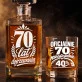 Zestaw Do Whisky Na 70 Urodziny Prezent Dla Mężczyzny: 70 Lat Dojrzewania Zestaw Do Whisky Na 70 Urodziny Prezent Dla Mężczyzny: 70 Lat Dojrzewania