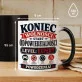 Kubek Z Nadrukiem Na Kawalerski Prezent Dla Mężczyzny: Koniec Wolności Kubek Z Nadrukiem Na Kawalerski Prezent Dla Mężczyzny: Koniec Wolności