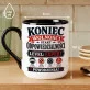 Kubek Z Nadrukiem Na Kawalerski Prezent Dla Mężczyzny: Koniec Wolności Kubek Z Nadrukiem Na Kawalerski Prezent Dla Mężczyzny: Koniec Wolności