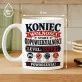 Kubek Z Nadrukiem Na Kawalerski Prezent Dla Mężczyzny: Koniec Wolności Kubek Z Nadrukiem Na Kawalerski Prezent Dla Mężczyzny: Koniec Wolności