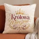 Poduszka Dekoracyjna Na Panieński Prezent Dla Kobiety: Emblemat Królowej Wieczoru Poduszka Dekoracyjna Na Panieński Prezent Dla Kobiety: Emblemat Królowej Wieczoru
