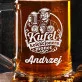 Kufel Personalizowany z Grawerem Dla Numizmatyka Prezent Dla Mężczyzny: Numizmatyczny Emblemat