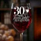 Kieliszek Do Wina Na 30 Urodziny Prezent Dla Kobiety: 30 Lat Piękna Kieliszek Do Wina Na 30 Urodziny Prezent Dla Kobiety: 30 Lat Piękna