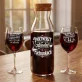 Zestaw Do Wina Na 10 Rocznicę Ślubu Prezent Dla Pary: Czuły Sarkazm Zestaw Do Wina Na 10 Rocznicę Ślubu Prezent Dla Pary: Czuły Sarkazm