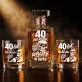 Zestaw Do Whisky Na 40 Urodziny Prezent Dla Mężczyzny: 40 Na Karku, Whisky W Barku Zestaw Do Whisky Na 40 Urodziny Prezent Dla Mężczyzny: 40 Na Karku, Whisky W Barku
