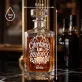 Karafka Do Whisky z Grawerem Na 40 Rocznicę Ślubu Prezent Dla Kobiety: Czterdzieści Lat Miłości