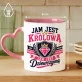 Kubek Z Nadrukiem Na Dzień Dziewczyny Prezent Dla Kobiety: Jam Jest Królową Kubek Z Nadrukiem Na Dzień Dziewczyny Prezent Dla Kobiety: Jam Jest Królową