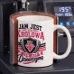 Kubek Z Nadrukiem Na Dzień Dziewczyny Prezent Dla Kobiety: Jam Jest Królową Kubek Z Nadrukiem Na Dzień Dziewczyny Prezent Dla Kobiety: Jam Jest Królową