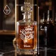 Karafka Do Whisky z Grawerem Dla Tenisistki Prezent Dla Kobiety: Królowa Kortu
