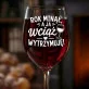 Kieliszek Do Wina Na 1 Rocznicę Ślubu Prezent Dla Kobiety: Rok Minął, Wciąż Wytrzymuję