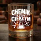 Szklanka Do Whisky Dla Chemika Prezent Dla Mężczyzny: Chemik W Stanie Ciekłym Szklanka Do Whisky Dla Chemika Prezent Dla Mężczyzny: Chemik W Stanie Ciekłym