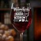 Kieliszek Do Wina Dla Matematyczki Prezent Dla Kobiety: Magia Matematyczki Kieliszek Do Wina Dla Matematyczki Prezent Dla Kobiety: Magia Matematyczki