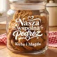 Słoik Na Ciastka z Grawerem Na Rocznicę Prezent Na Walentynki Dla Pary: Nasza Wspólna Podróż Słoik Na Ciastka z Grawerem Na Rocznicę Prezent Na Walentynki Dla Pary: Nasza Wspólna Podróż