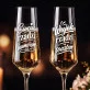 Dwa Kieliszki Do Szampana Dla Cioci I Wujka Prezent Dla Pary: Ciocia Rządzi Humorem