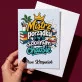 Kartka Personalizowana Dla Wychowawcy Prezent Na Dzień Nauczyciela Dla Mężczyzny: Mistrz Porządku W Kartka Personalizowana Dla Wychowawcy Prezent Na Dzień Nauczyciela Dla Mężczyzny: Mistrz Porządku W