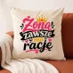 Poduszka Dekoracyjna Dla Żony Prezent Na Rocznicę Ślubu Dla Kobiety: Elegancki Humor Domowy Poduszka Dekoracyjna Dla Żony Prezent Na Rocznicę Ślubu Dla Kobiety: Elegancki Humor Domowy