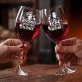 Dwa Kieliszki Do Wina Dla Teściów Prezent Dla Pary: Teściowie Znawcy Wina Dwa Kieliszki Do Wina Dla Teściów Prezent Dla Pary: Teściowie Znawcy Wina