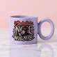 Kubek Z Okrągłym Uchem Na Panieński Prezent Dla Kobiety: Retro Noc Wolności Kubek Z Okrągłym Uchem Na Panieński Prezent Dla Kobiety: Retro Noc Wolności