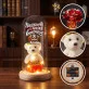 Wieczna Róża z Misiem Dla 60 Latki Prezent Na 60 Urodziny Dla Kobiety: Rozkwitająca Elegancja