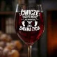Kieliszek Do Wina Dla Przyszłego Taty Prezent Na Dzień Ojca Dla Mężczyzny: Ćwiczę Cierpliwość