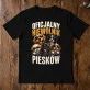 Koszulka Męska Dla Psiarza Prezent Dla Mężczyzny: Oficjalny Niewolnik