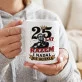 Kubek Z Nadrukiem Na 25 Rocznicę Ślubu Prezent Dla Mężczyzny: Nadal Nie Uciekła Kubek Z Nadrukiem Na 25 Rocznicę Ślubu Prezent Dla Mężczyzny: Nadal Nie Uciekła