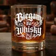 Szklanka Do Whisky Dla Biegacza Prezent Dla Mężczyzny: Biegam Dla Whisky