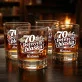 Szklanki Do Whisky z Grawerem Na 70 Urodziny Prezent Dla 70 Latki Kobiety: 70 Lat Pełnych Blasku Szklanki Do Whisky z Grawerem Na 70 Urodziny Prezent Dla 70 Latki Kobiety: 70 Lat Pełnych Blasku