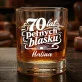 Szklanki Do Whisky z Grawerem Na 70 Urodziny Prezent Dla 70 Latki Kobiety: 70 Lat Pełnych Blasku Szklanki Do Whisky z Grawerem Na 70 Urodziny Prezent Dla 70 Latki Kobiety: 70 Lat Pełnych Blasku