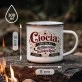 Kubek Emaliowany Dla Cioci Prezent Dla Kobiety: Ciocia Z Humorem Kubek Emaliowany Dla Cioci Prezent Dla Kobiety: Ciocia Z Humorem