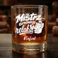 Szklanki Do Whisky z Grawerem Dla Męża Prezent Na Rocznicę Ślubu Dla Mężczyzny: Mistrz Domowego Relaksu