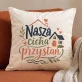Poduszka Dekoracyjna Na Nowy Dom Prezent Dla Pary: Cicha Przystań Pary