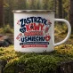 Kubek Emaliowany Dla Pielęgniarki Prezent Dla Kobiety: Kawowy Zastrzyk Humoru Kubek Emaliowany Dla Pielęgniarki Prezent Dla Kobiety: Kawowy Zastrzyk Humoru
