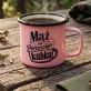 Kubek Emaliowany Na Pierwszą Rocznicę Ślubu Prezent Na Walentynki Dla Mężczyzny: Męski Manifest Kubek Emaliowany Na Pierwszą Rocznicę Ślubu Prezent Na Walentynki Dla Mężczyzny: Męski Manifest