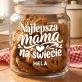 Słoik Na Ciastka z Grawerem Na Dzień Mamy Prezent Dla Mamy Kobiety: Najlepsza Mama Na Świecie Słoik Na Ciastka z Grawerem Na Dzień Mamy Prezent Dla Mamy Kobiety: Najlepsza Mama Na Świecie