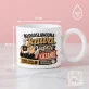 Kubek Z Okrągłym Uchem Dla Księdza Prezent Dla Mężczyzny: Ksiądz Z Kawą Kubek Z Okrągłym Uchem Dla Księdza Prezent Dla Mężczyzny: Ksiądz Z Kawą