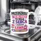 Kubek Z Nadrukiem Na Zakończenie Przedszkola Prezent Dla Kobiety: Misja Przedszkola I Kawa Kubek Z Nadrukiem Na Zakończenie Przedszkola Prezent Dla Kobiety: Misja Przedszkola I Kawa