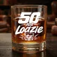 Szklanka Do Whisky Na 50 Urodziny Prezent Dla Mężczyzny: 50 Na Lodzie