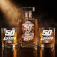 Zestaw Do Whisky Na 50 Urodziny Prezent Dla Mężczyzny: 50 Lat, Bez Lania Wody Zestaw Do Whisky Na 50 Urodziny Prezent Dla Mężczyzny: 50 Lat, Bez Lania Wody