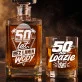 Zestaw Do Whisky Na 50 Urodziny Prezent Dla Mężczyzny: 50 Lat, Bez Lania Wody Zestaw Do Whisky Na 50 Urodziny Prezent Dla Mężczyzny: 50 Lat, Bez Lania Wody