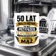 Kubek Z Nadrukiem Na Złote Gody Prezent Dla Mężczyzny: Legendarny Mąż, 50 Lat Kubek Z Nadrukiem Na Złote Gody Prezent Dla Mężczyzny: Legendarny Mąż, 50 Lat