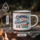 Kubek Emaliowany Dla Chemika Prezent Dla Mężczyzny: Chemiczna Codzienność Kubek Emaliowany Dla Chemika Prezent Dla Mężczyzny: Chemiczna Codzienność