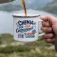Kubek Emaliowany Dla Chemika Prezent Dla Mężczyzny: Chemiczna Codzienność Kubek Emaliowany Dla Chemika Prezent Dla Mężczyzny: Chemiczna Codzienność