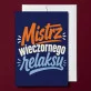 Kartka z Życzeniami Na Święta Dla Mężczyzny: Męska Typografia Relaksu Kartka z Życzeniami Na Święta Dla Mężczyzny: Męska Typografia Relaksu