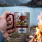 Kubek Metalowy z Karabińczykiem Dla Chłopaka Prezent Na Dzień Chłopaka Dla Mężczyzny: Król Spontanicznych