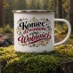 Kubek Emaliowany Na Zakończenie 8 Klasy Prezent Dla Kobiety: Ornamentalna Wolność Kubek Emaliowany Na Zakończenie 8 Klasy Prezent Dla Kobiety: Ornamentalna Wolność
