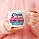 Kubek Z Okrągłym Uchem Dla Cioci Ze Żłobka Prezent Dla Kobiety: Ciocia Ze Żłobka