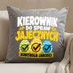 Poduszka Dekoracyjna Na Wielkanoc Prezent Dla Mężczyzny: Kierownik Do Spraw Jajecznych Poduszka Dekoracyjna Na Wielkanoc Prezent Dla Mężczyzny: Kierownik Do Spraw Jajecznych