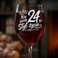 Kieliszek Do Wina Dla 24 Latki Prezent Na 20 Urodziny Dla Kobiety: 24 - Nie Wiek, Styl Życia Kieliszek Do Wina Dla 24 Latki Prezent Na 20 Urodziny Dla Kobiety: 24 - Nie Wiek, Styl Życia